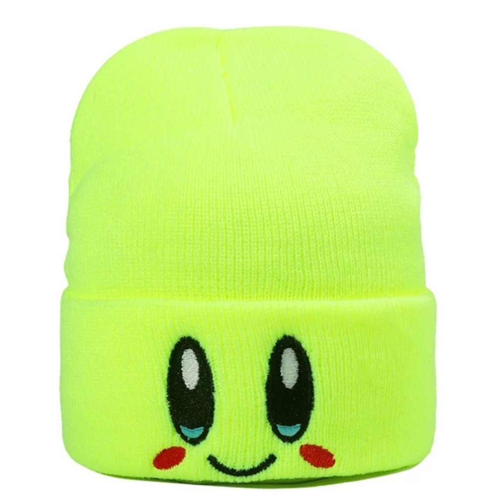 Cute Anime Smiley Face Winter Hat
